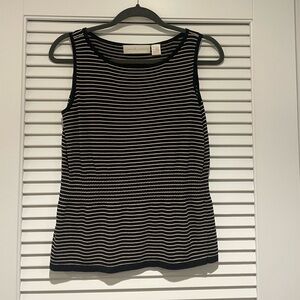 Striped Dana Buchman Top